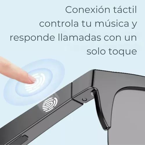 Gafas inalámbricas inteligentes táctil